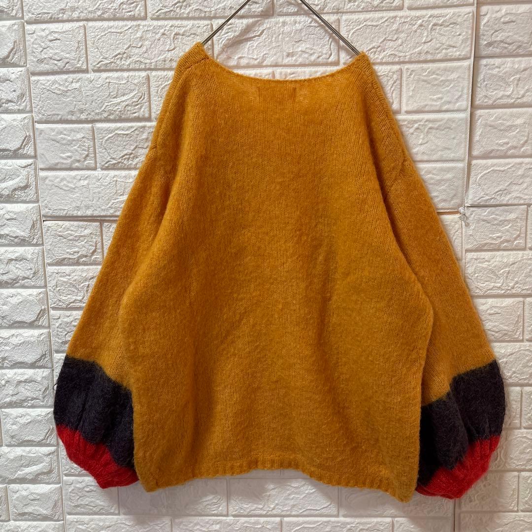 KiiRA キーラ バルーンスリーブ モヘヤ ミックス ニット セーター