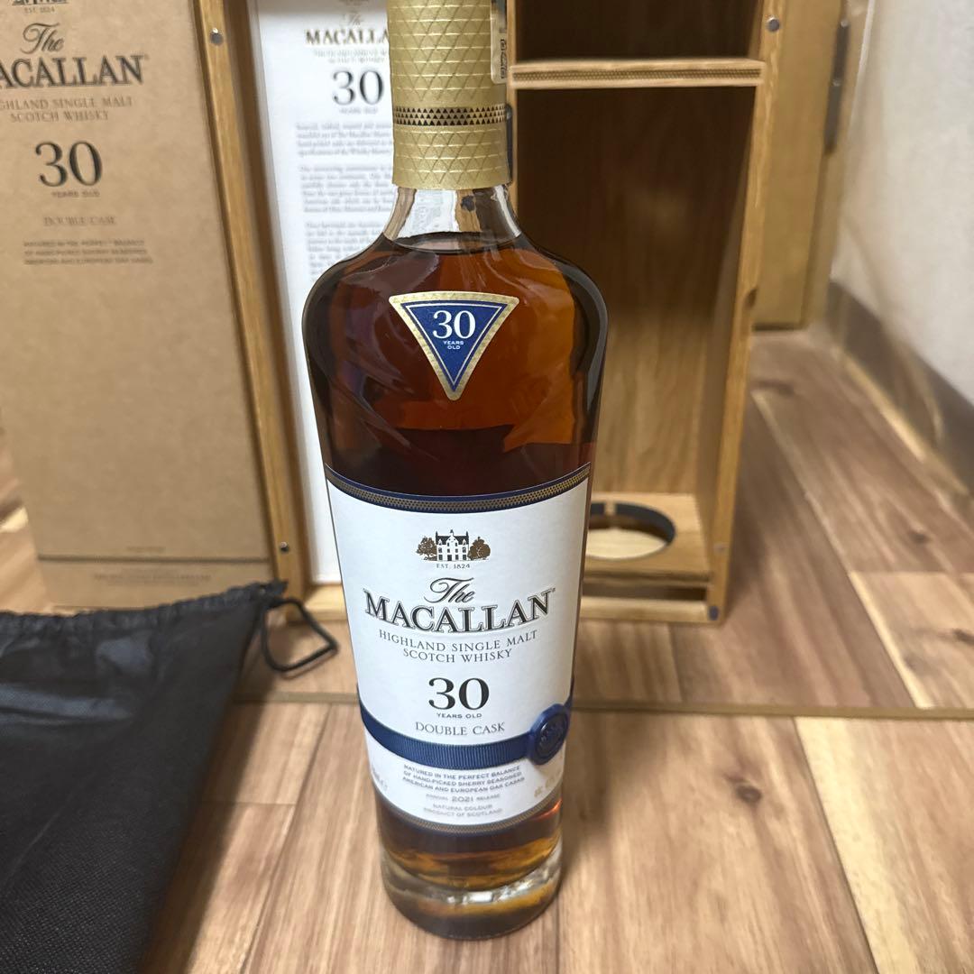 マッカラン 30年 ダブルカスク 2021年リリース - オリジナルボトル1本