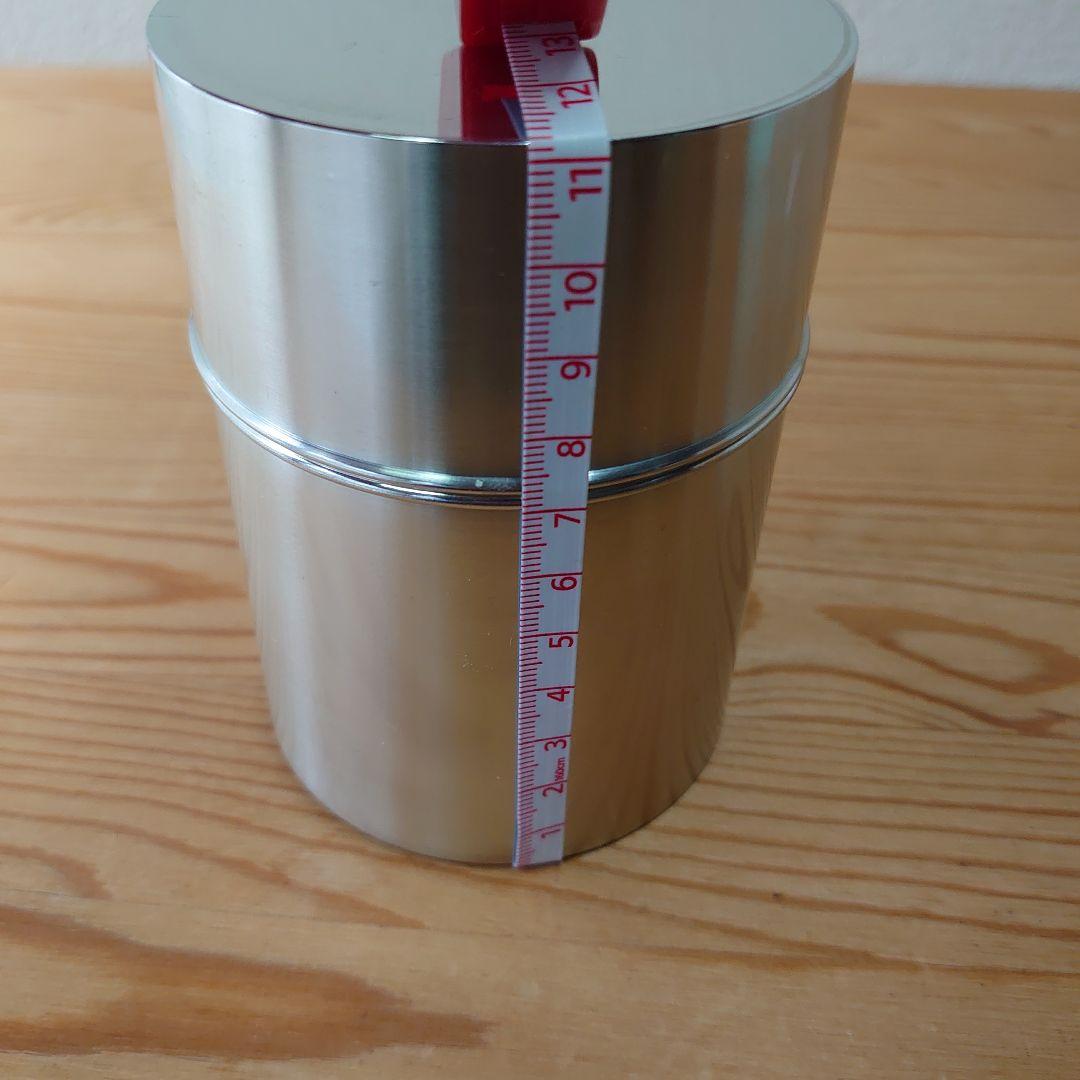 鍛栄工房 純錫茶筒 金属工芸　茶道具　煎茶道具　茶葉入れ　レア　美品