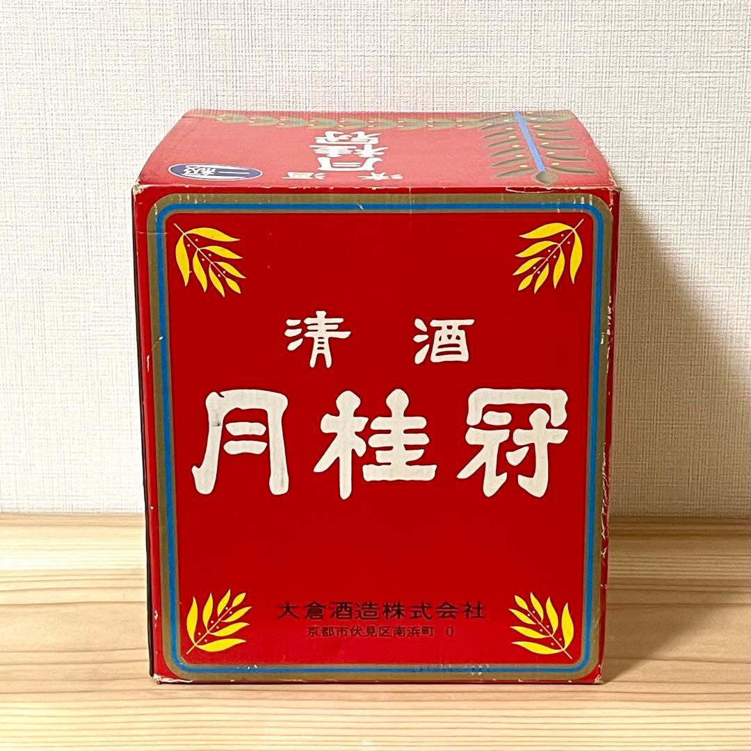 月桂冠　菰樽型　1.8ℓ詰　昭和53年製造　未開栓