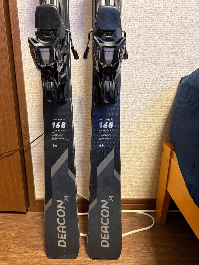 Völkl Deacon 74BLACK 168cm ／Maker 12.0GW