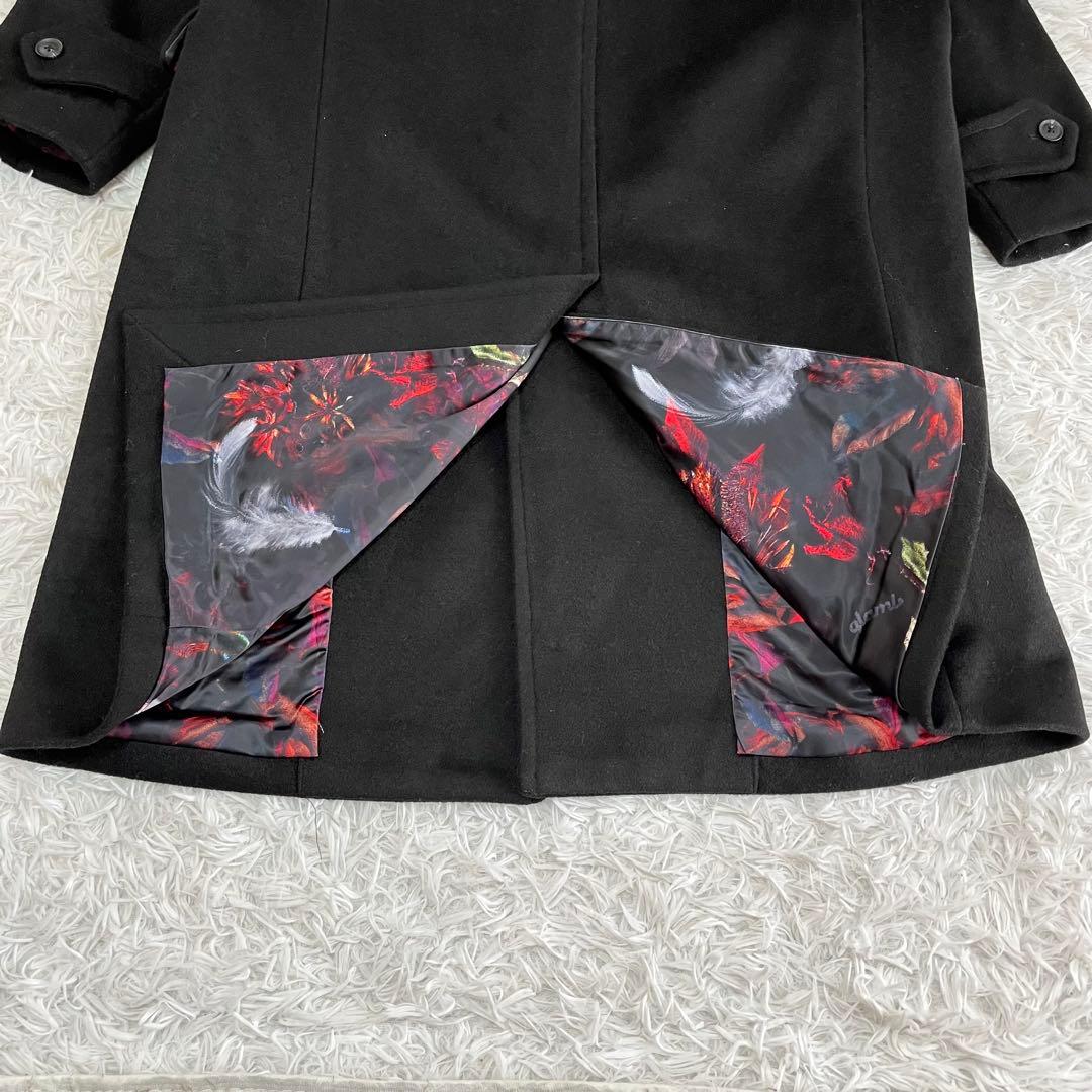 大きいサイズ✨glamb ガウンチェスターコート　ベルト付き　オーバーサイズ　L