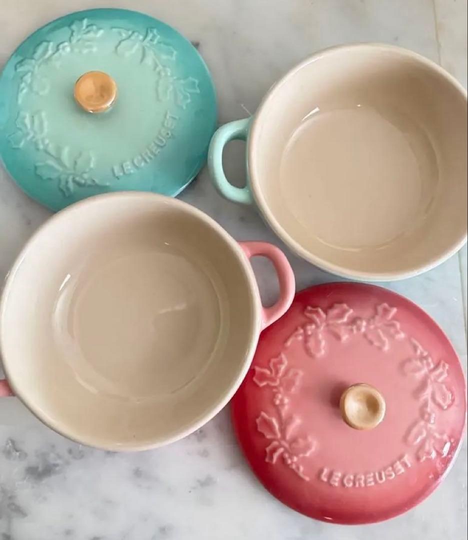 LE CREUSET 新品ルクルーゼ ミニマルミット ホーリーレリーフ2個セット