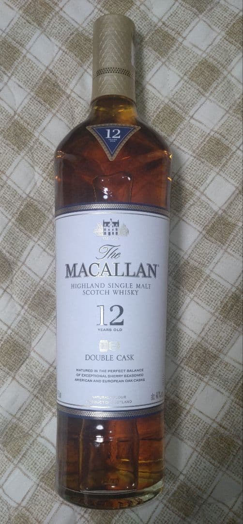 【未使用新品】ザ マッカラン 12年 ダブルカスク 700ml 箱付き正規輸入品
