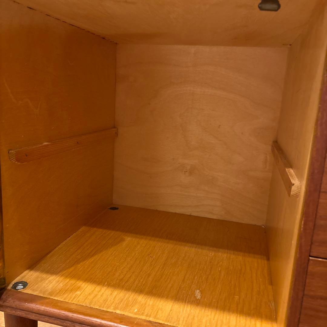 【1970's ビンテージ家具】北欧 デンマーク チーク材 チェスト*送料込