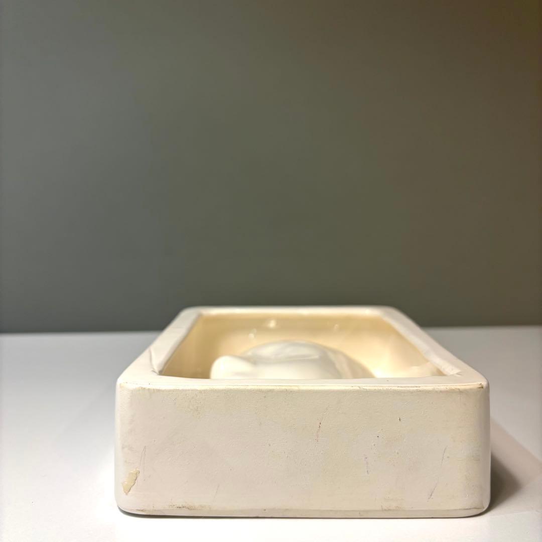 顔型のオブジェ モールド ヴィンテージ アート スペースエイジ