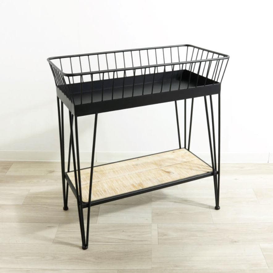 スタンドラック 飾り棚 2段