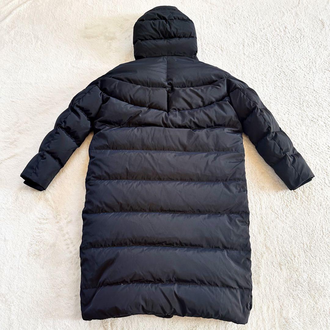 ZARA WOMAN ロングダウンコート M ベンチコート ダウン90% 黒