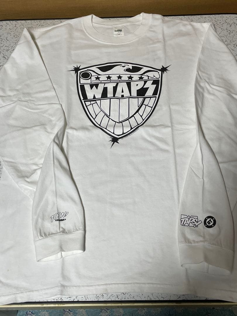 美品！WTAPS ホワイト 長袖カットソー