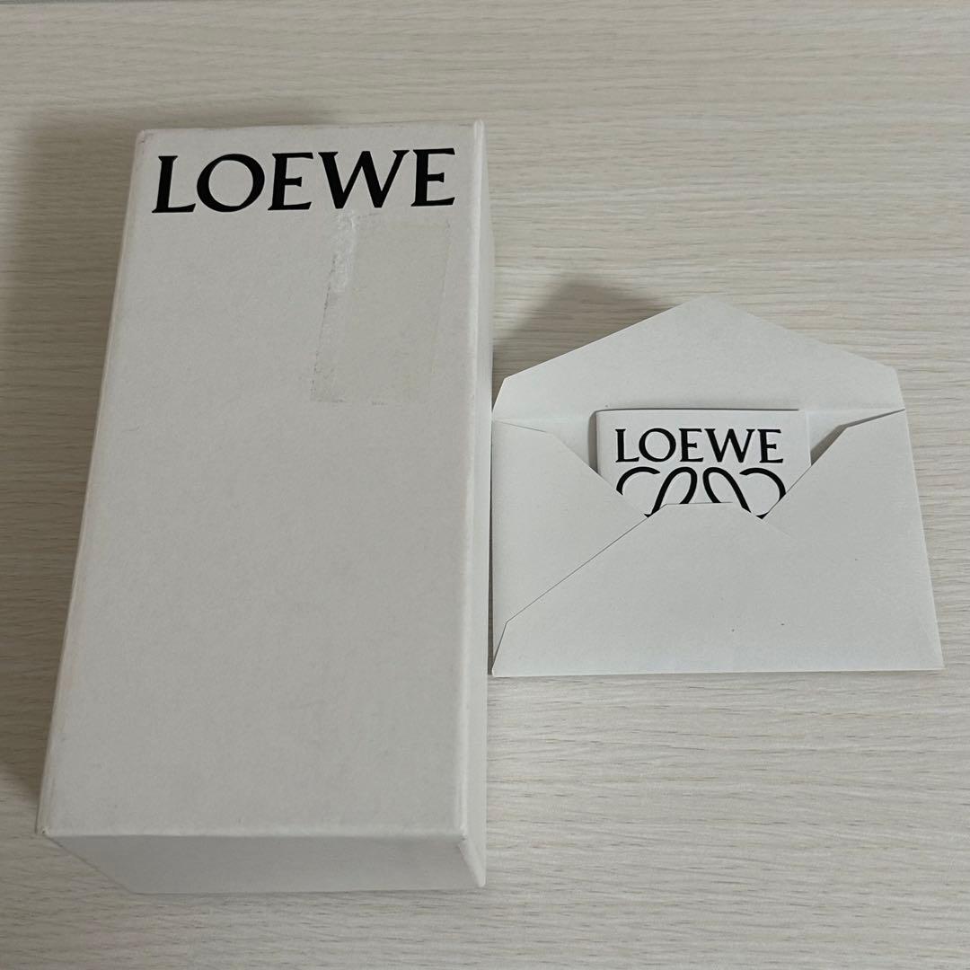 美品✨LOEWE ロエベ スラップブレスレット アナグラム ブラウン 箱付き