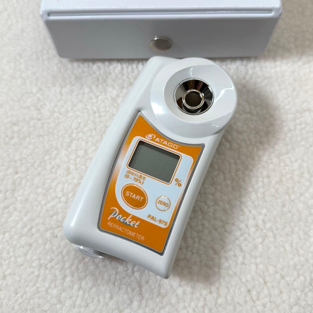Atago アタゴ　ポケット調味料濃度計　濃度計 PAL-97s　説明書付