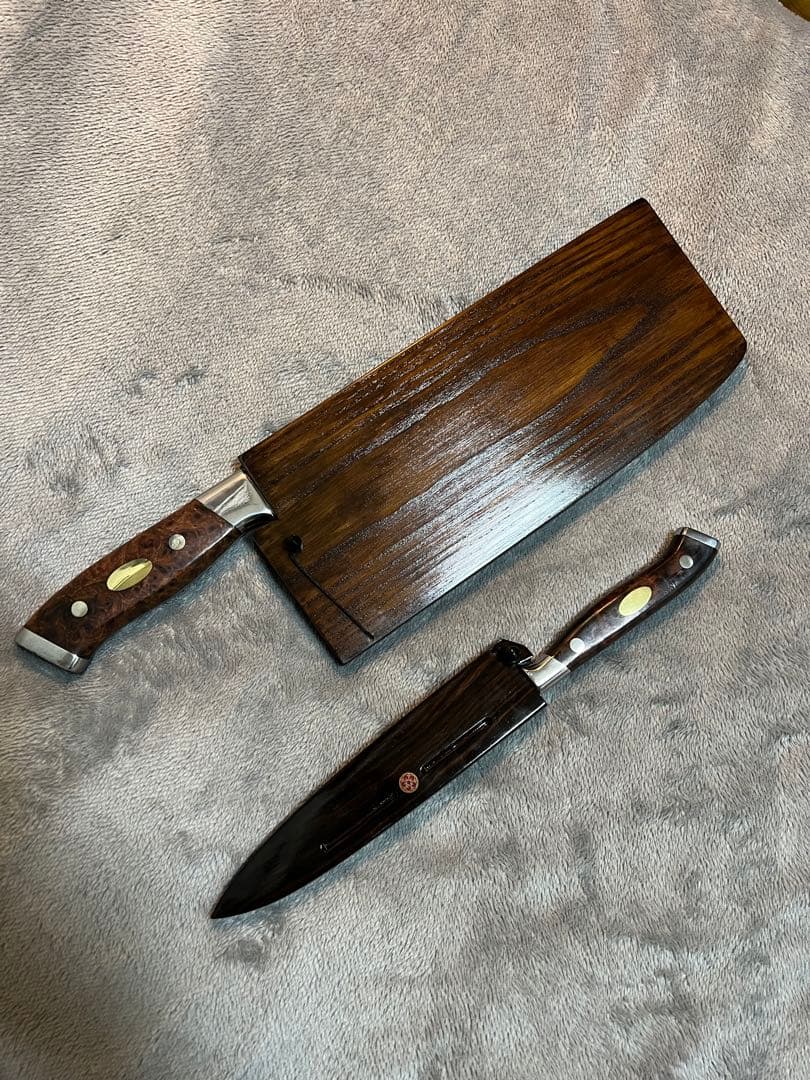 Nenox子の日中華包丁とペティ包丁高級です