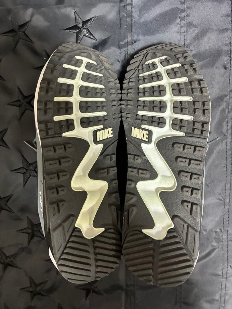 シューズ(男性用) NIKE GOLF AIR MAX 90 smoke grey 26.5