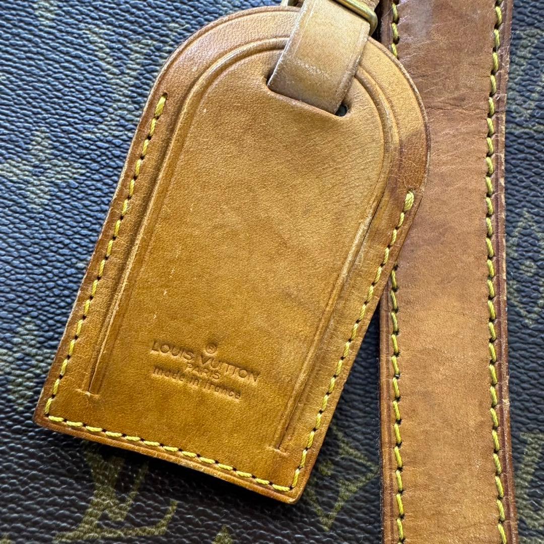 ルイヴィトン キーポル 45 モノグラム ボストン バッグ ブラウン