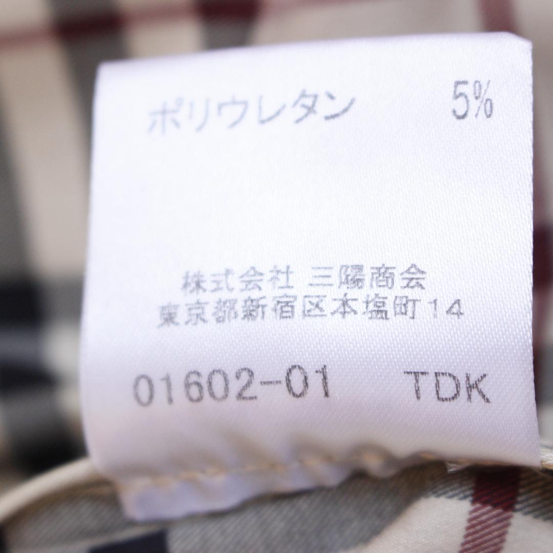 BURBERRY LONDON ノバチェックショートトレンチ M ベージュ
