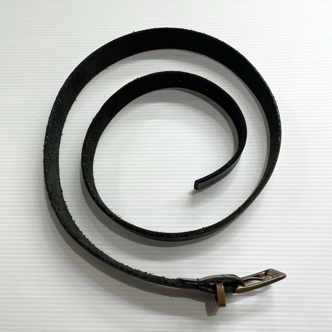 N.HOOLYWOOD エヌハリウッド レザー ナローベルト