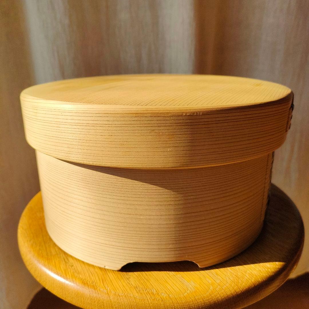 栗久　おひつ　5合　脚付き