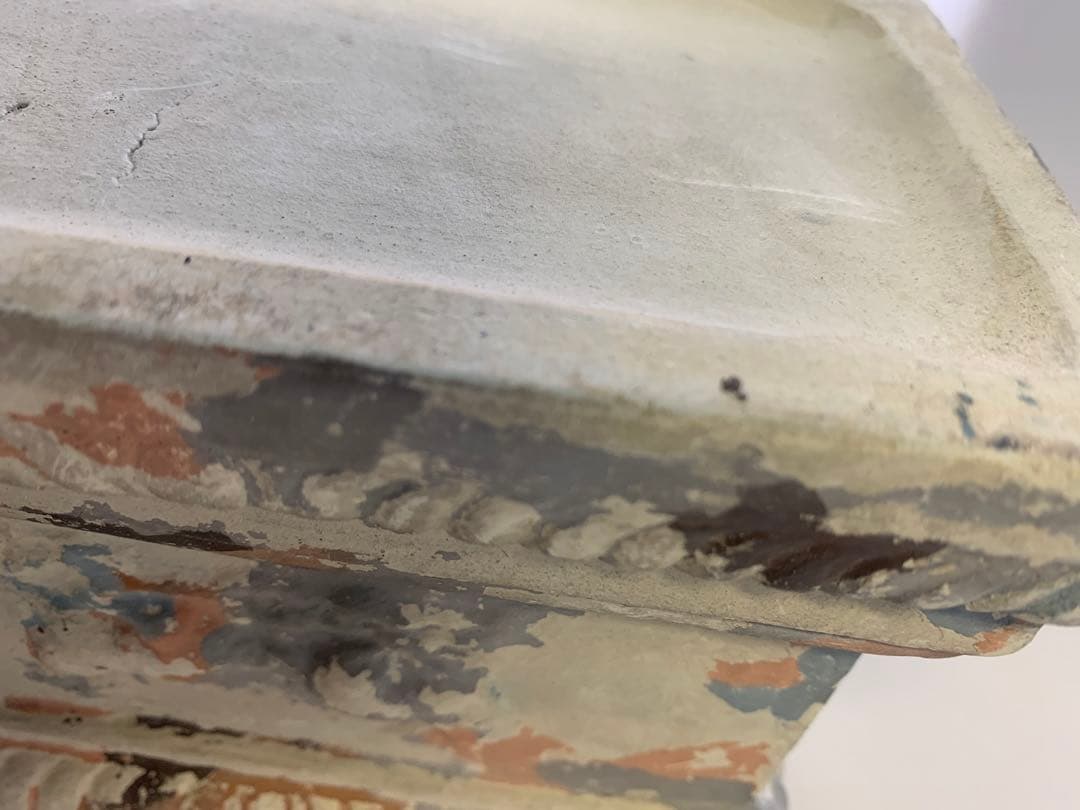 希少！中国唐時代中期黄釉獅子（時代保証）