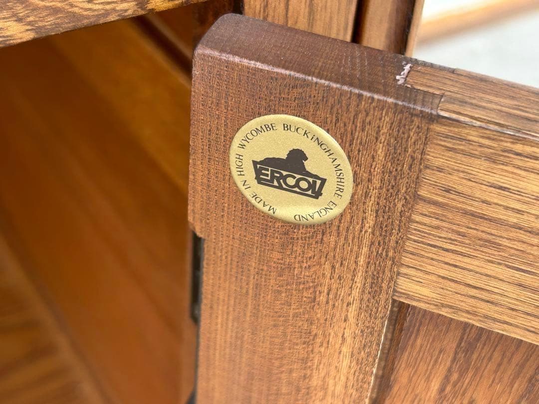 希少　英国　イギリス　ERCOL　アーコール　キャビネット　ヴィンテージ　NZZ