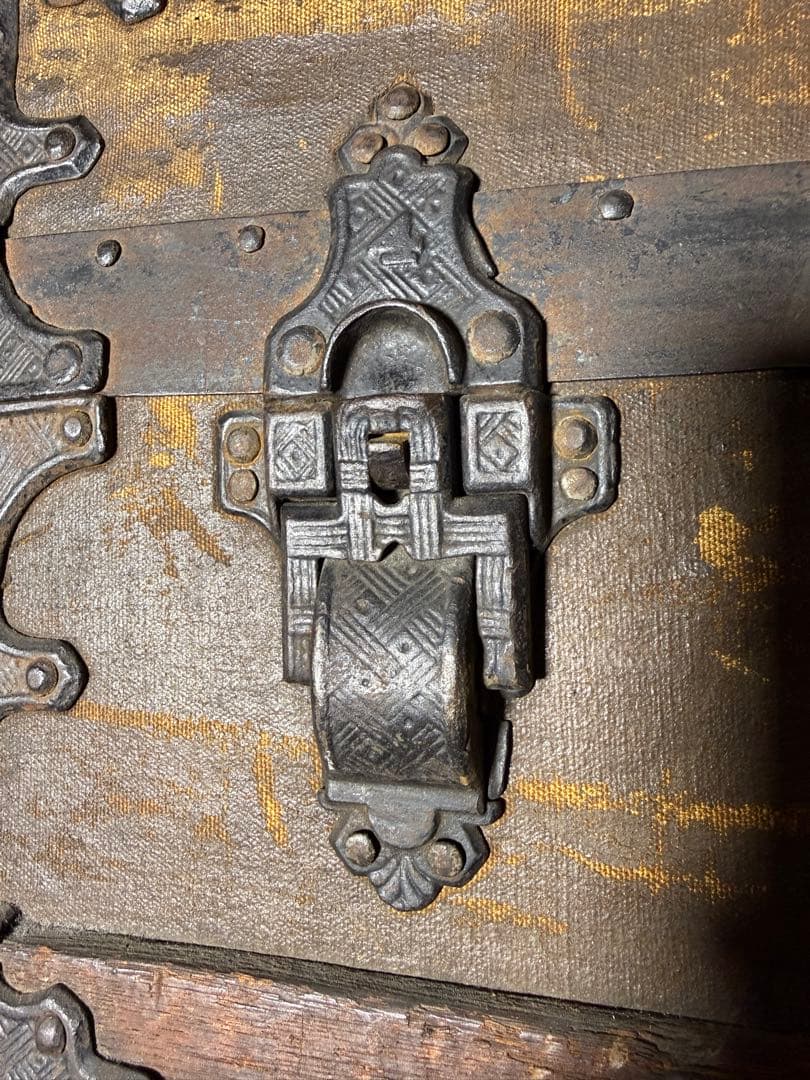 19世紀 O.A.TAYLOR製 スチーマートランク 特大 1880s 鍵なし