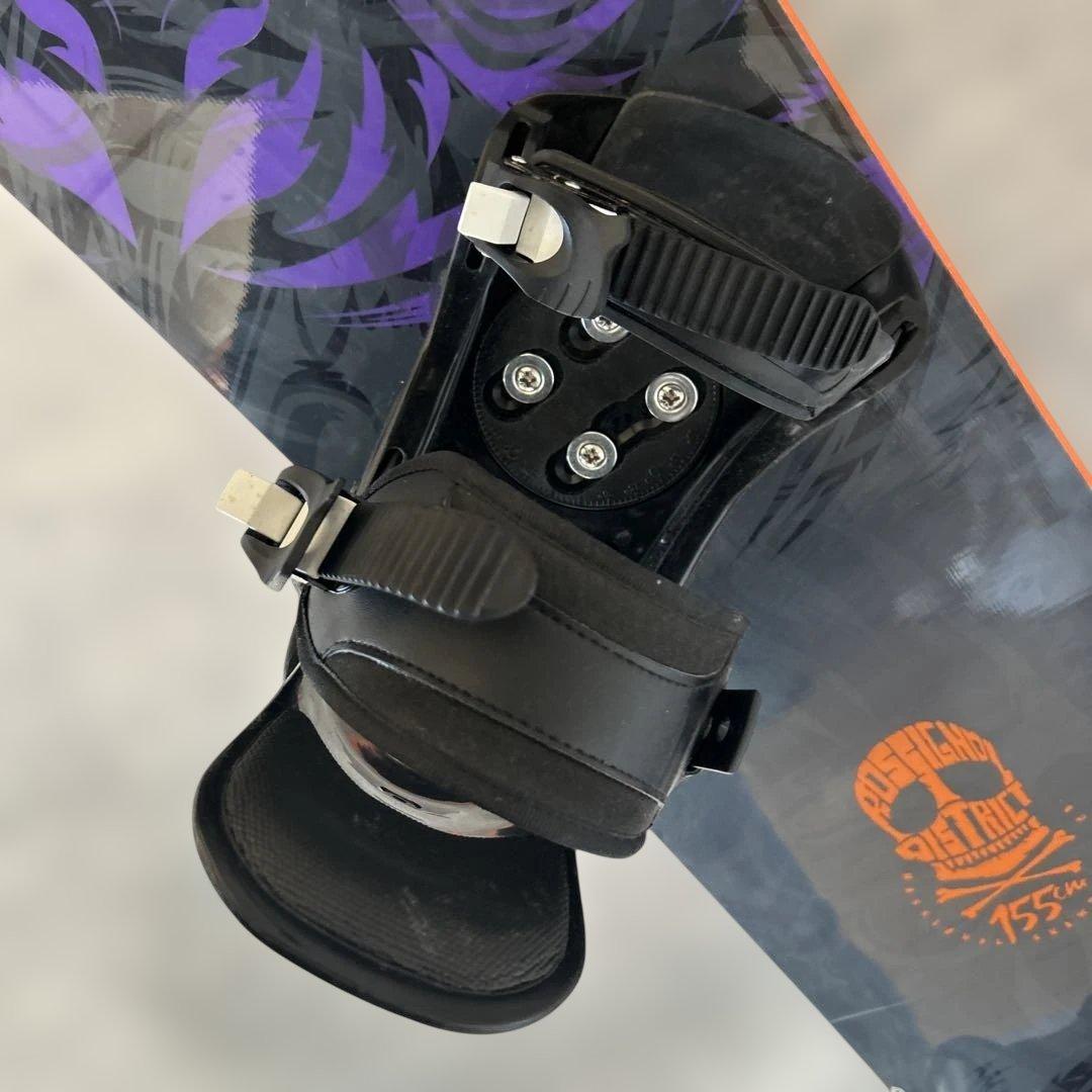 155cm ROSSIGNOL DISTRICT ZUMAビンディング