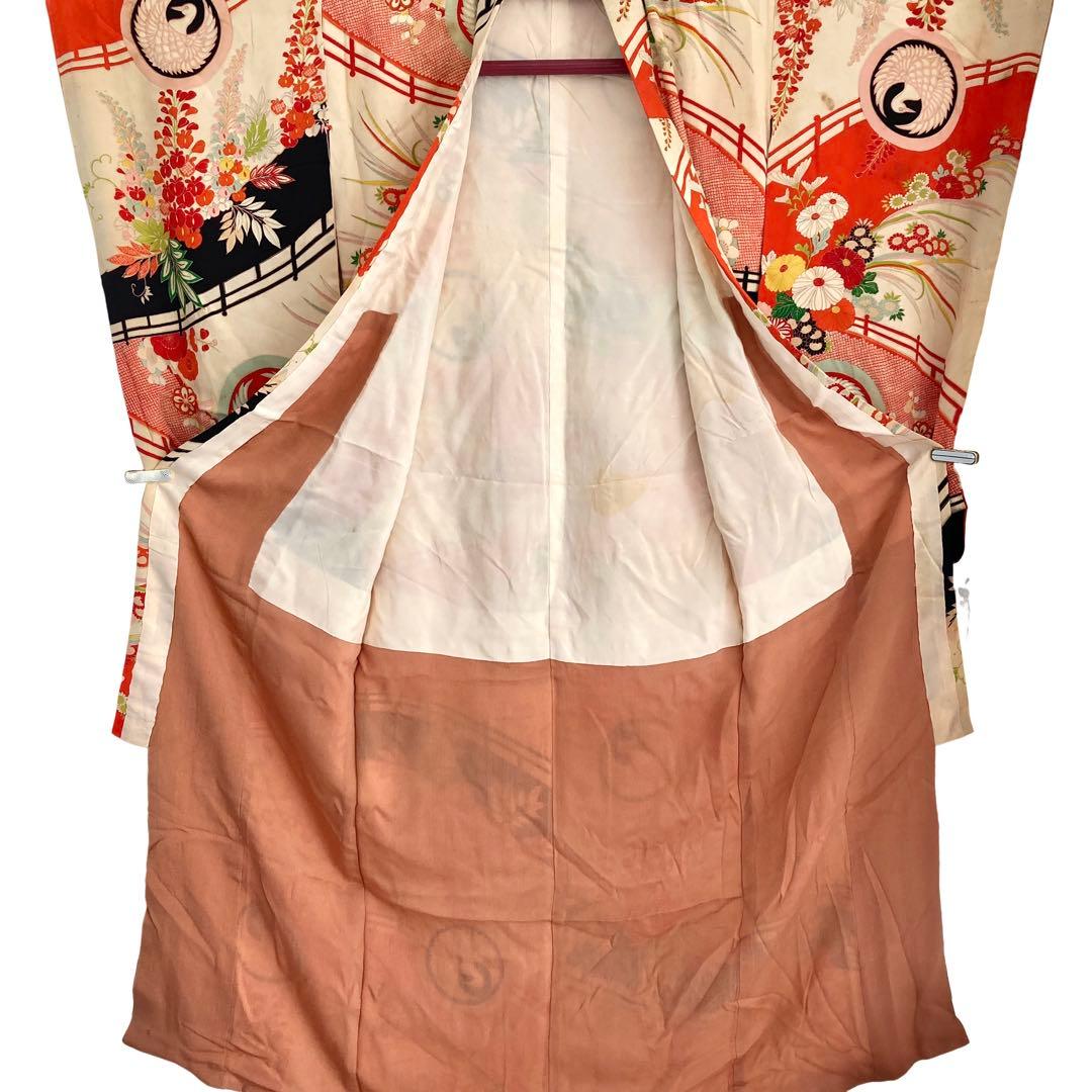 セミアンティーク　女の子　子供着物