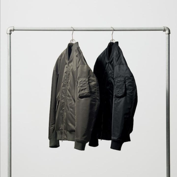 【UNIQLO】ハイブリッドダウン　オーバーサイズ　ma-1 復刻版