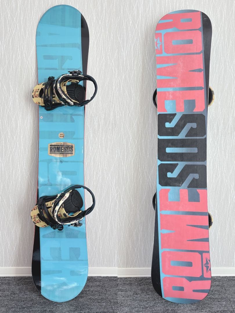 51美品❗️超豪華❗️ROMESDS×FLUX メンズスノーボードセット★155cm