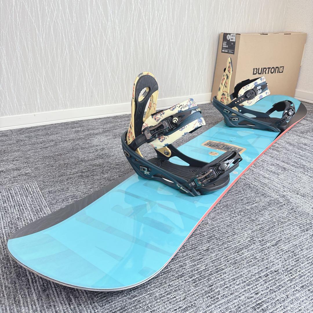 51美品❗️超豪華❗️ROMESDS×FLUX メンズスノーボードセット★155cm