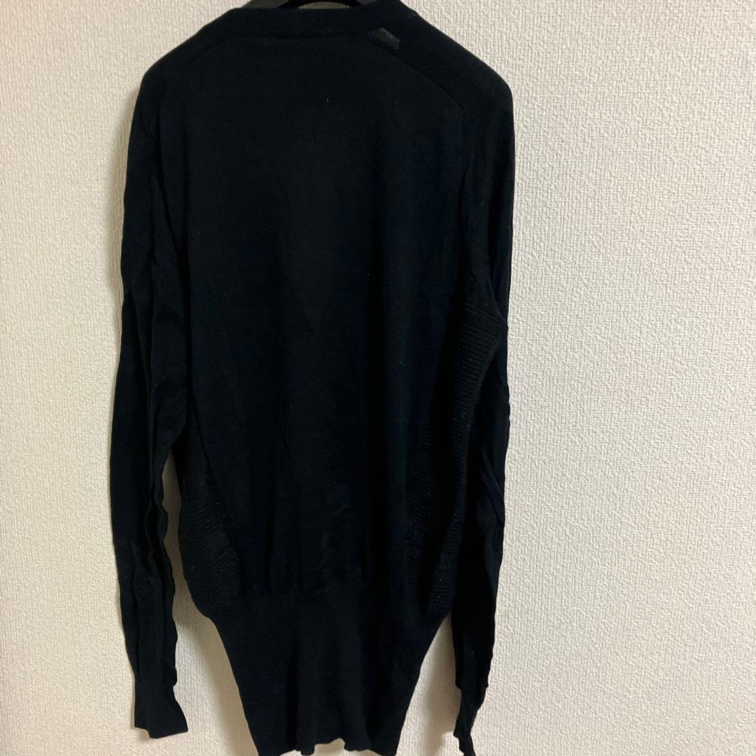 ニコラアンドレアタラリス　カーディガン　ラメ加工　黒　XS