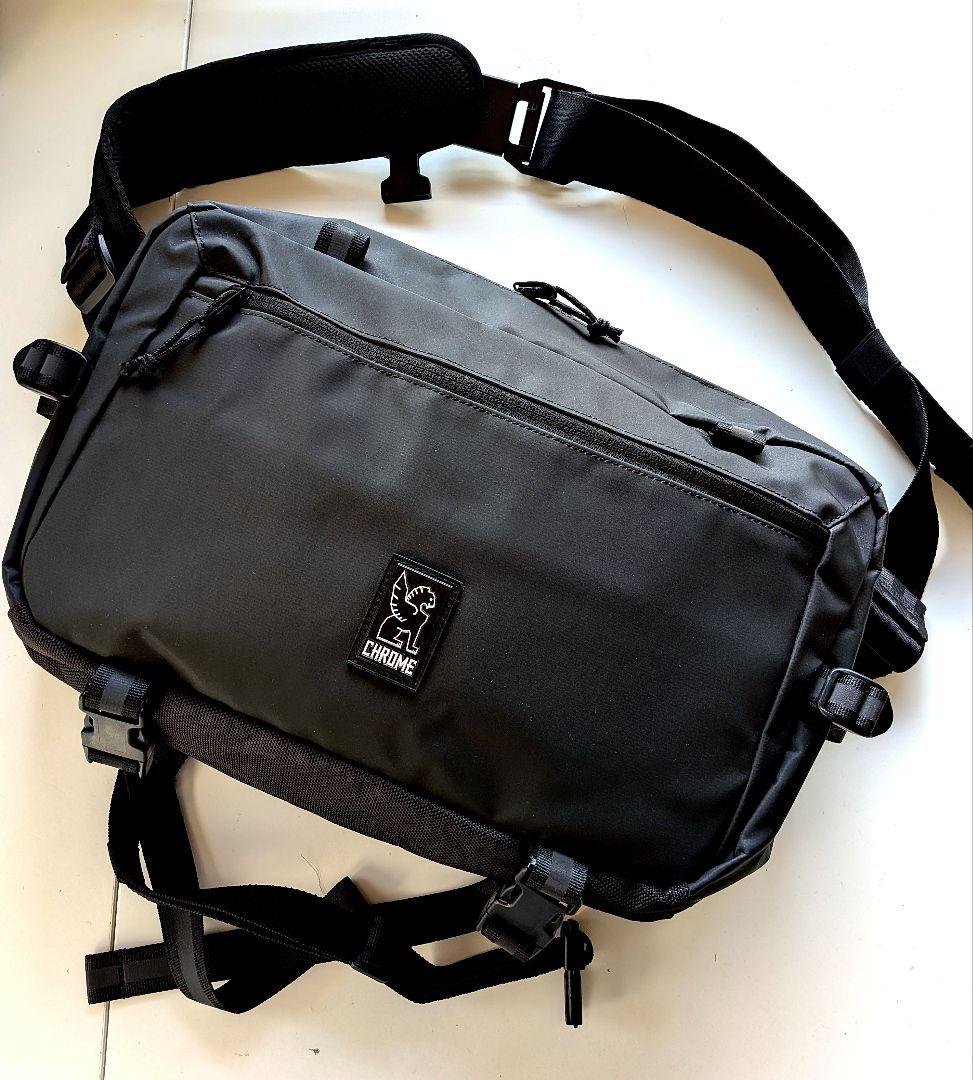 Chrome /クロームメッセンジャーバッグ 黒