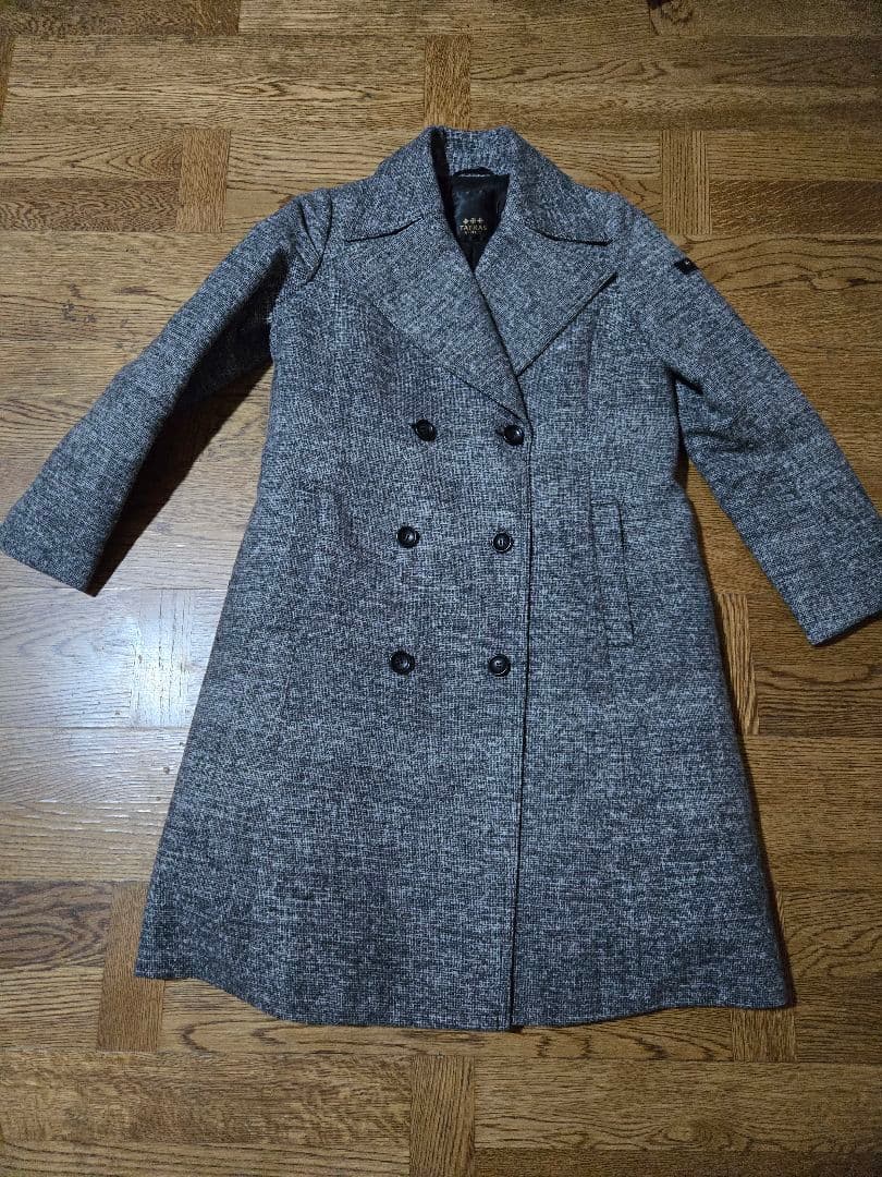 タトラス　裏地ダウン　チェスター ロングコート