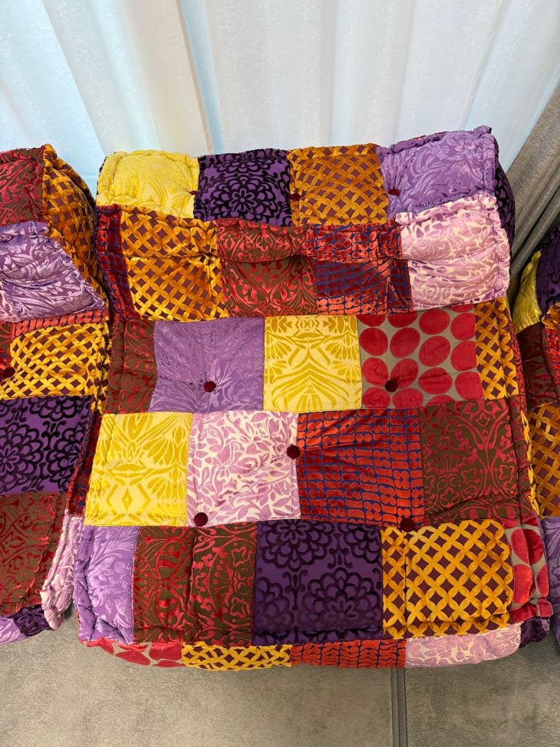 アデペシュ ブロックマルチ　ソファ センターパート