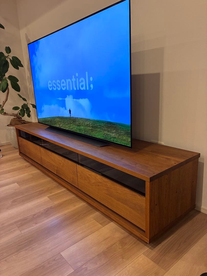 masterWal ウォールナット　バスAVボード　Ｗ2000