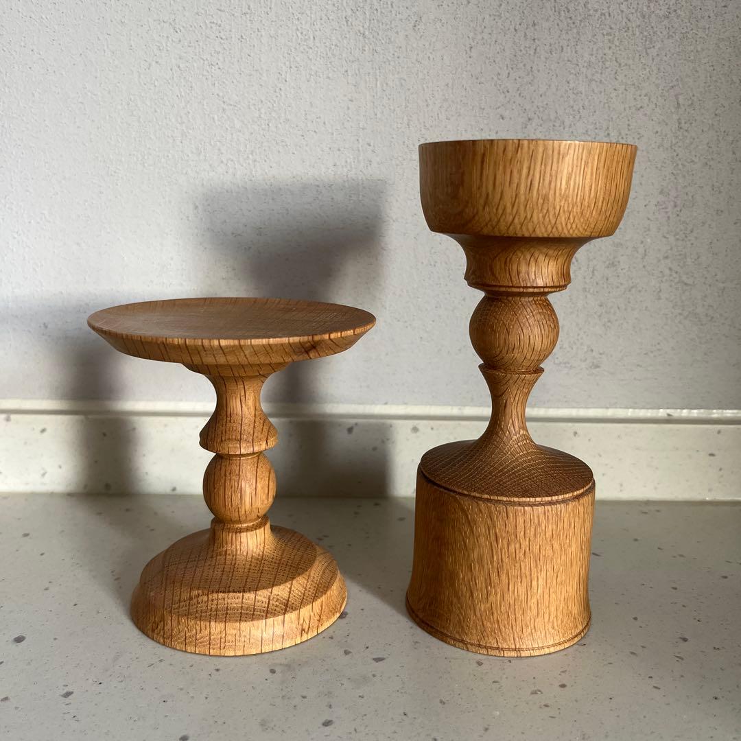 市川 岳人 燭台 ディスプレイ オブジェ 木工作家