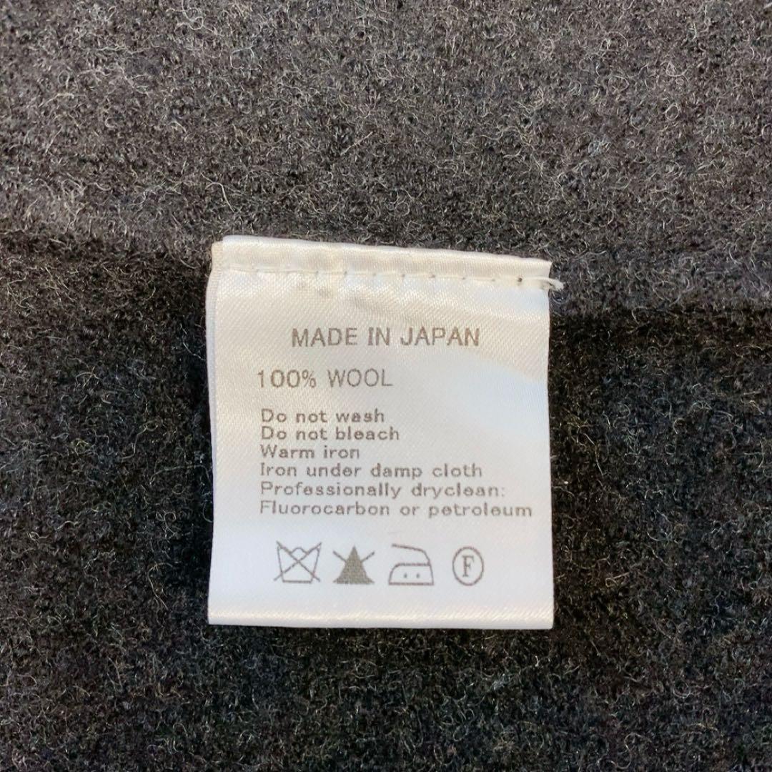 【美品】エヴァムエヴァ プレスウールコート ロング ノーカラー 定番 人気