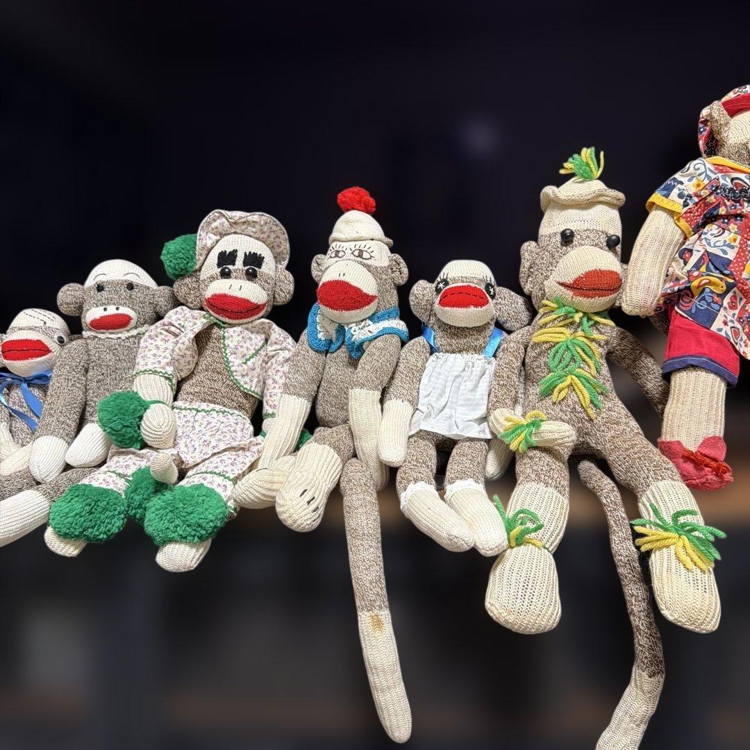 ア*ん様 ソックスモンキー 11体セット