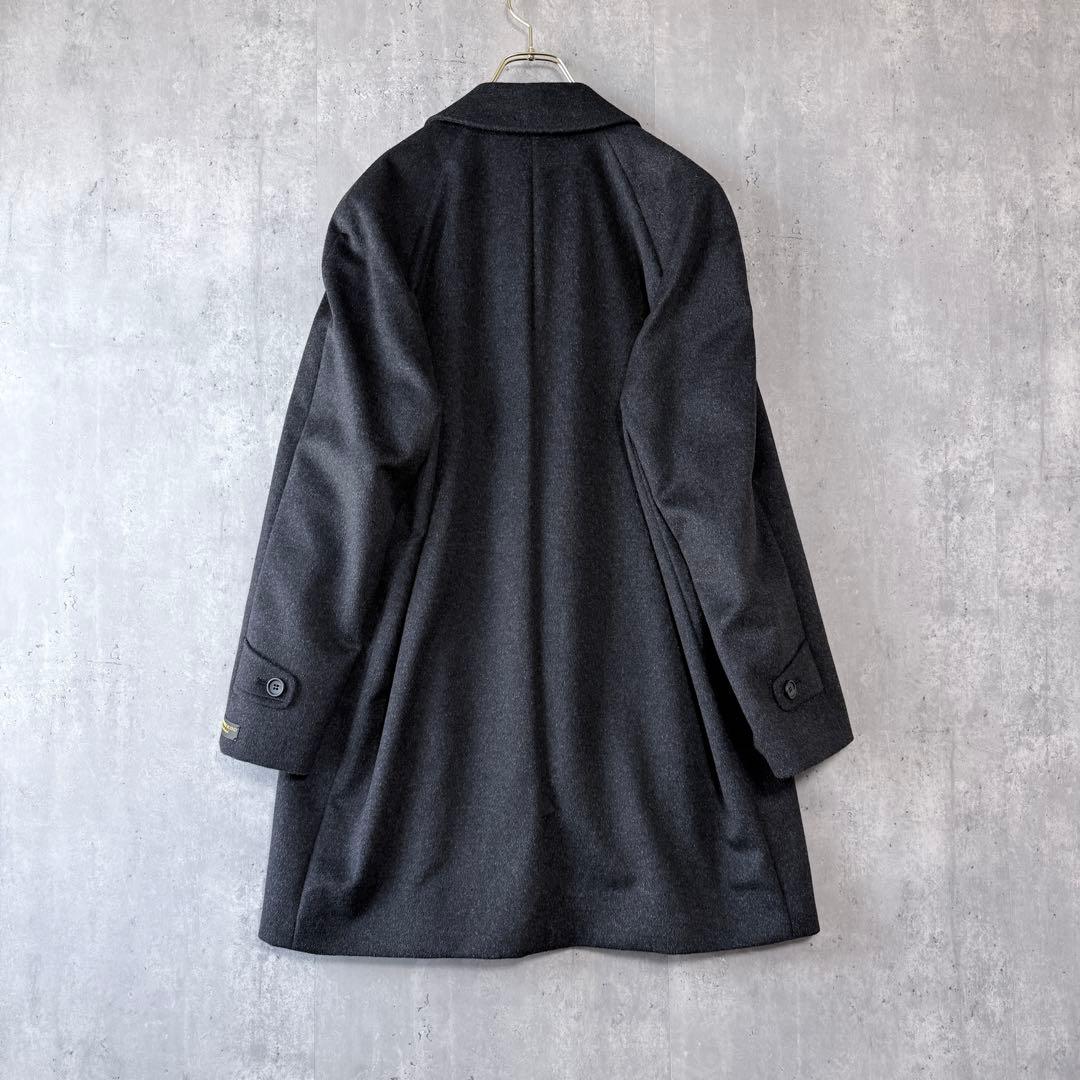 新品✨リブバリー LIVBARY カシミヤ混 ウール ステンカラーコート Ｌ