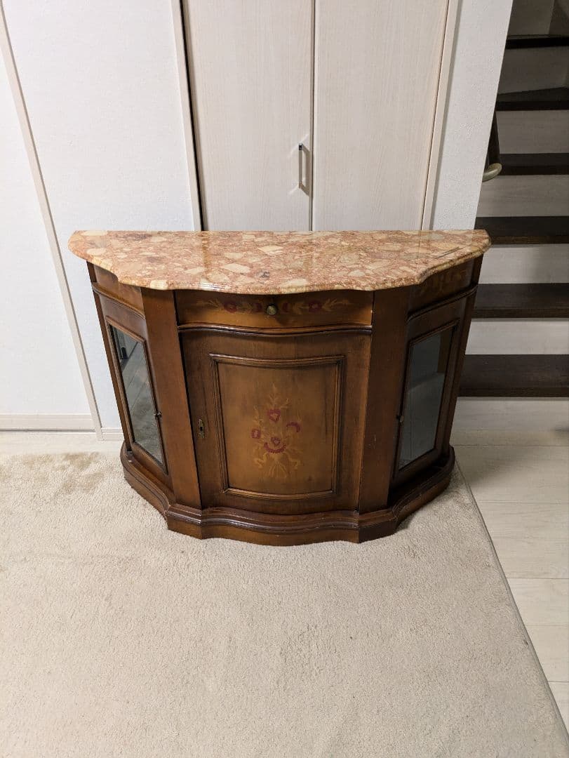 象嵌　キャビネット　Italy　イタリア製