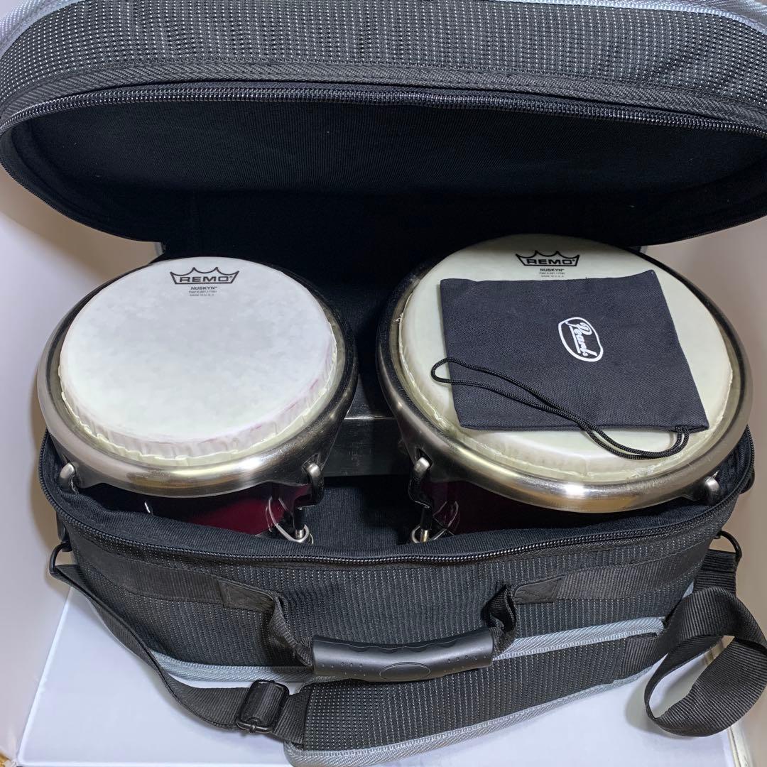 パール　エリートボンゴFRPシェル　REMOヘッド取替済み、純正バック付