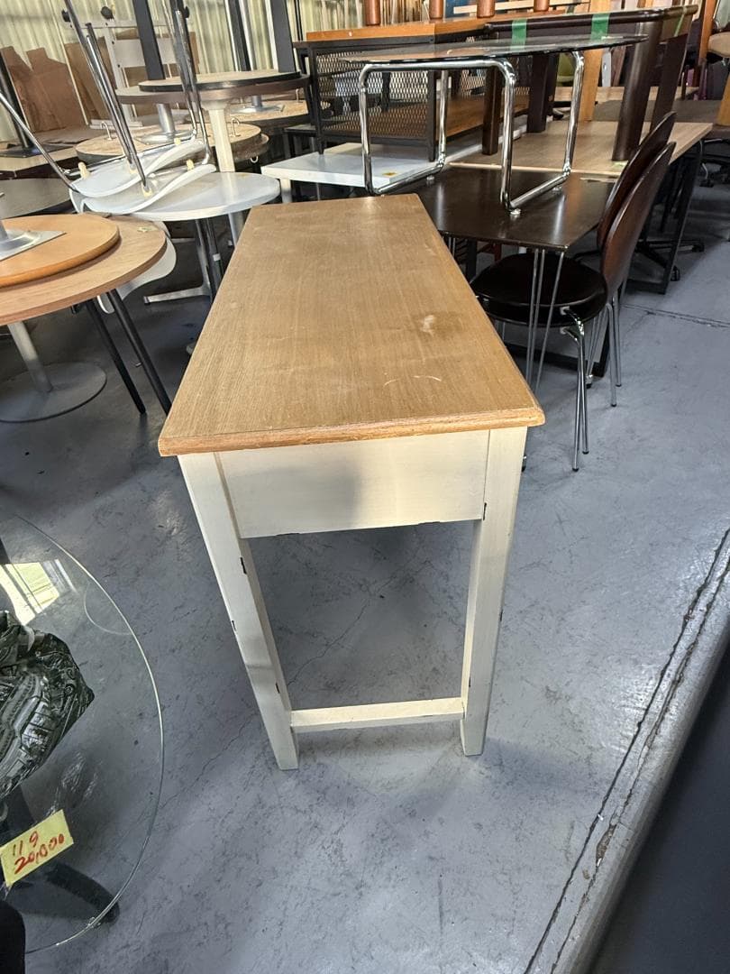 コンソールテーブル フレンチカントリー調　アンティーク　引き出し　222