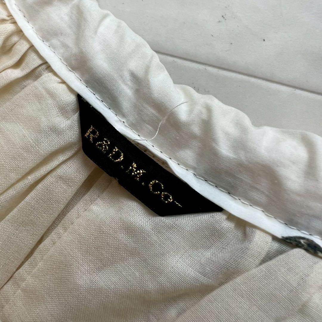 R&D.M.Co- オールドマンズテーラー グレートマンズギャザースカート