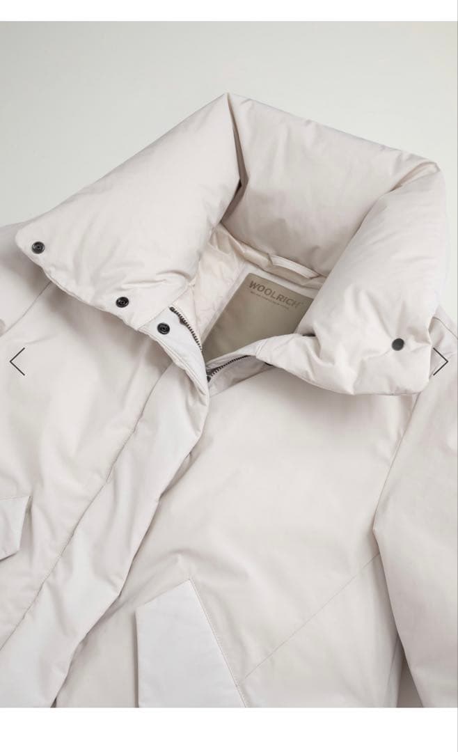 WOOLRICH ホワイト ダウンジャケット S