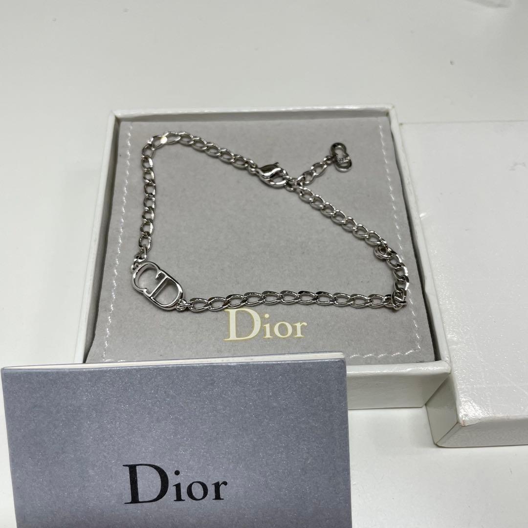 あ*ー様 未使用品　Dior CDロゴ付きシルバーブレスレット