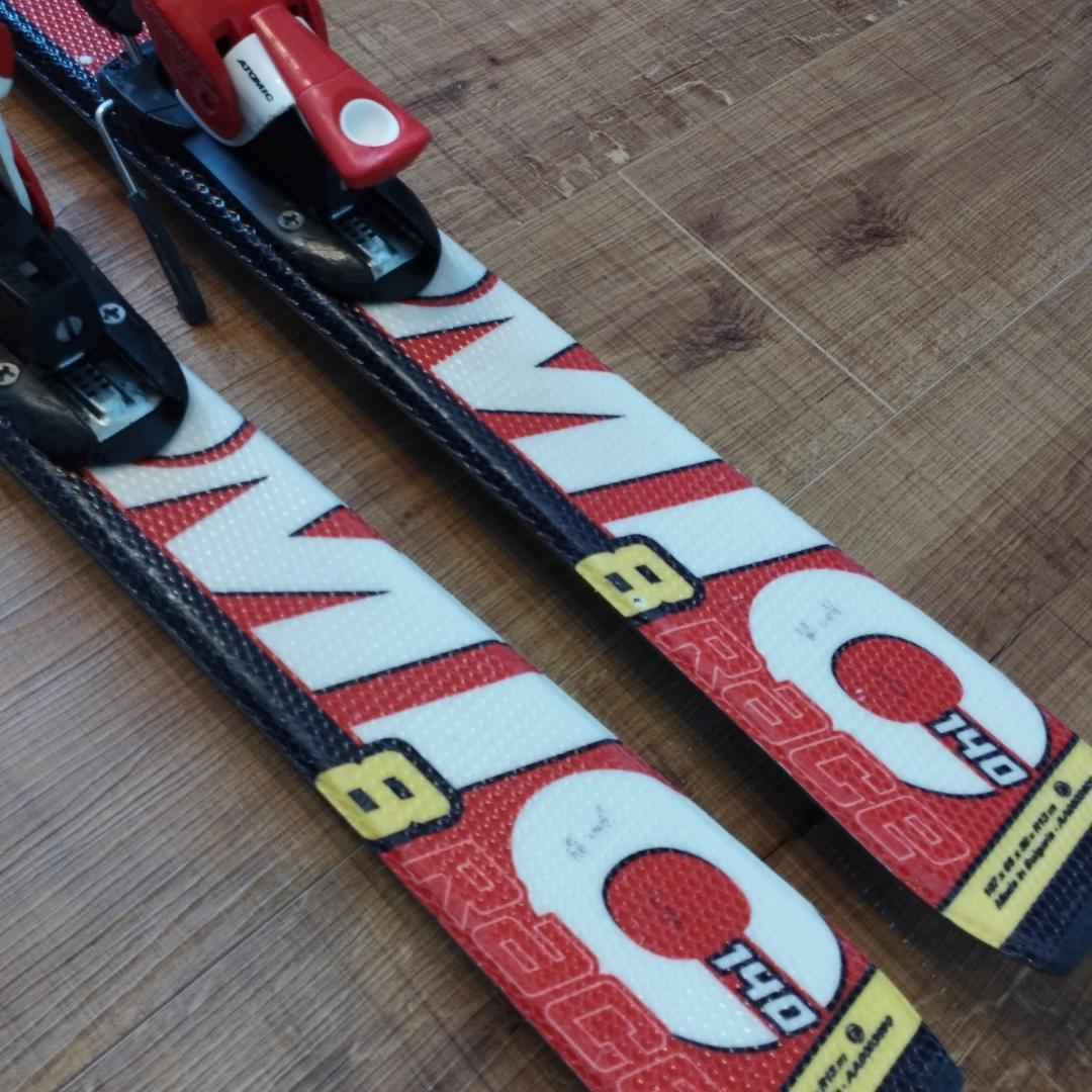 ATOMIC アトミック RACE8 スキー 板 140cm Jr