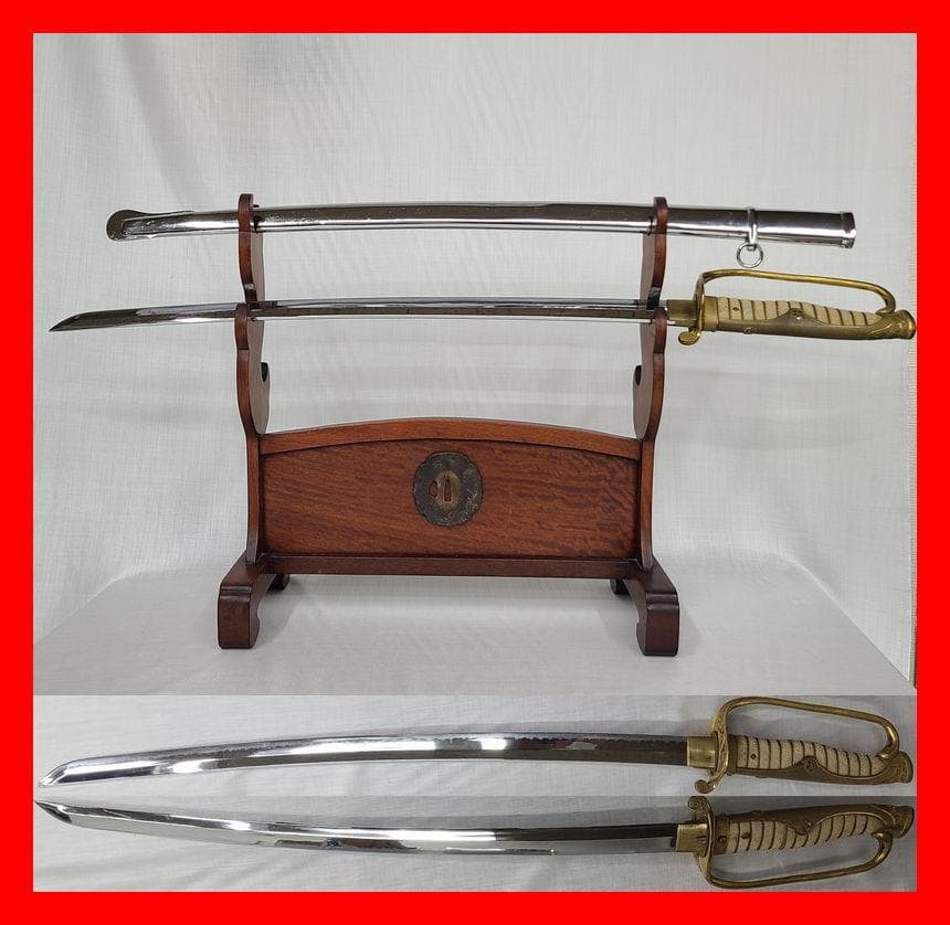 美品 模造刀 サーベル 拵え 日本刀 アンティーク コレクション 0120