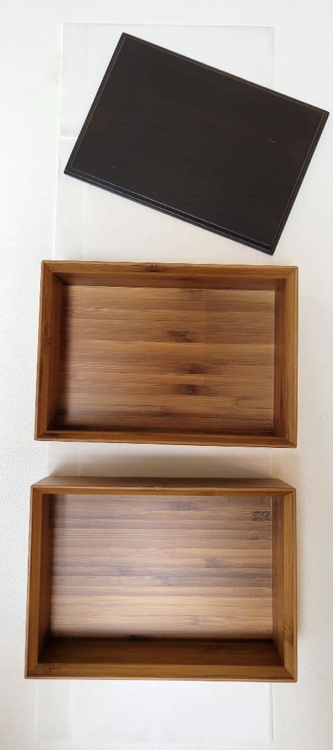 【新品・未使用】公長斎小菅　二段弁当箱　竹