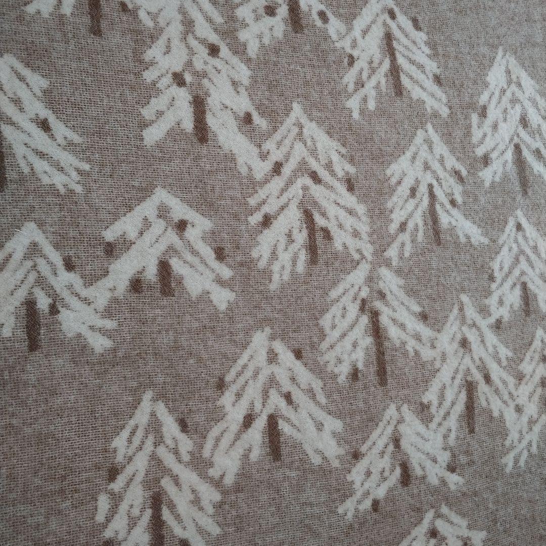 ラプアンカンクリ　ウールブランケット　森　86×130