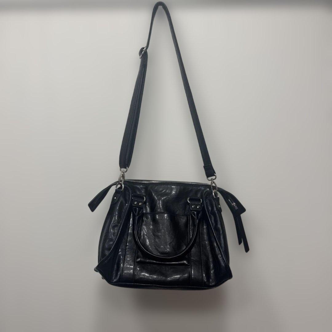 アンティークフェイクレザーボストン　JEANASIS ジーナシス