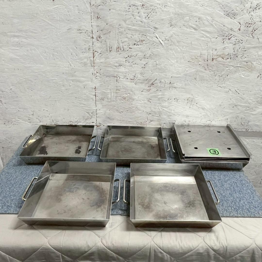 ステンレス製 業務用 ちりとり鍋 5個 セット まとめ売り ③ A1277